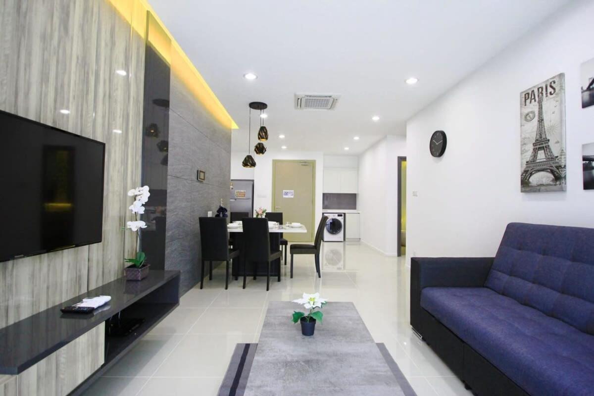 A Stylish High-Floor 2Br Suasana Suites Views Johor Bahru Eksteriør bilde